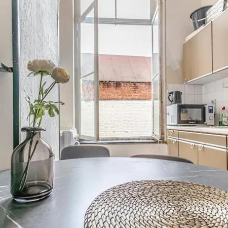 Apartment Lovely With View At Vibrant Ghent, Breezy Balcony